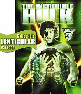 The Incredible Hulk   The Complete Third Season DVD, 2008, 5 Disc Set 