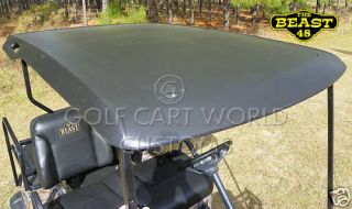 EZGO TXT Golf Cart Top/Canopy bla​ck