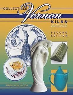 OOP Vernon Kilns Pottery ID$ book t Vernonware