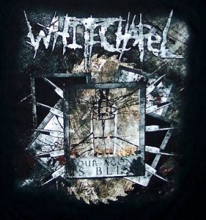 WHITECHAPEL cd lgo YOUR AGONY IS BLISS Official SHIRT XL new