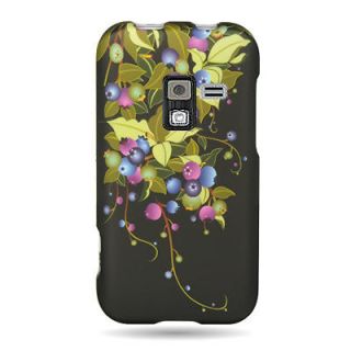 BLACK BLUEBERRY HARD PHONE SNAP ON COVER CASE FOR SAMSUNG GALAXY 