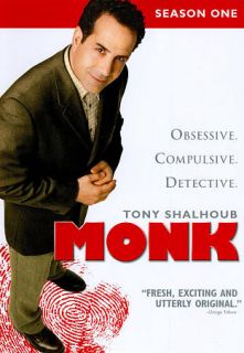 Monk   Season 1 DVD, 2010, 4 Disc Set