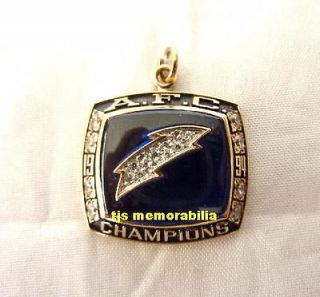 1994 SAN DIEGO CHARGERS AFC CHAMPIONSHIP RING TOP PENDANT   10K GOLD