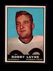 1961 TOPPS #104 BOBBY LAYNE EX B2991