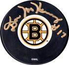 Don McKenney Autographed Boston Bruins Hockey Puck
