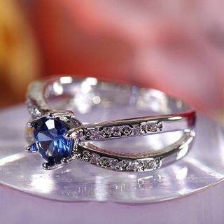 blue topaz ring in Fine Jewelry