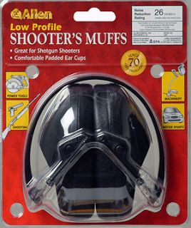Allen Low Profile Shooting Ear Muffs Hearing Protection 2287