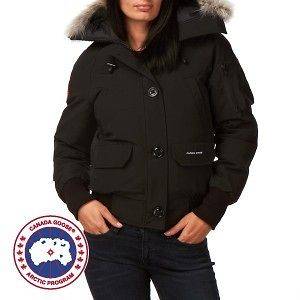 Canada Goose Chilliwack Bomber Womens Jacket   Black