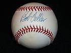   Indians All Time Great HOF Bob Feller Auto Signed OAL Baseball JS