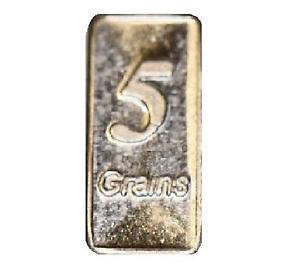 Grain SOLID SILVER BARS Ingot Metal .999 Fine Bullion Mint Gem
