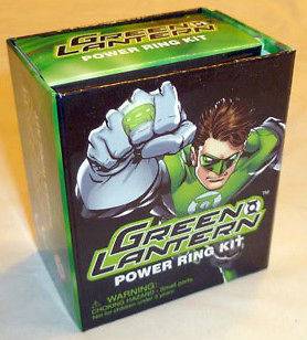   Movie_GREEN LANTERN POWER RING KIT_Light Up Ring and Mini Book_NEW
