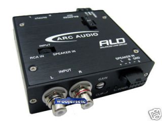ALD ARC AUDIO NEW RCA BALANCE LINE DRIVER PROCESSOR AMP
