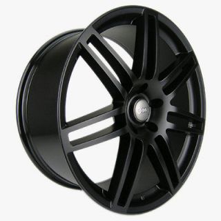 20x9.0 Matte black Wheel Boss 335 5x112 Audi Rim RIMS