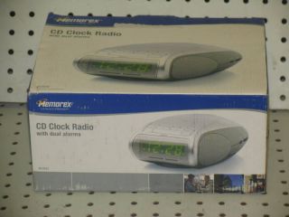 Memorex AM/FM Clock Radio with CD Player