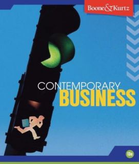   Business by David L. Kurtz and Louis E. Boone 2009, Hardcover