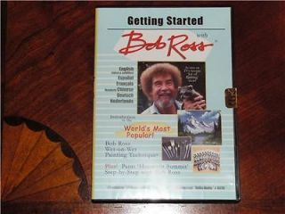 Bob Ross Wet on Wet Painting Instructional DVD NEW