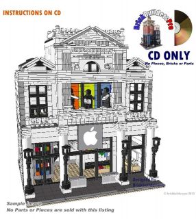 iStore Computer Shop Instructions CD Custom Lego ® 10218 10224 city 