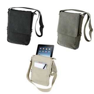 Vintage Military Canvas Tech Bags (army tactical packs, tablet 