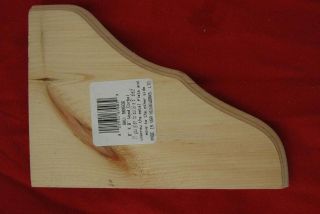 Pair Pine 6 x 8 Wood Bracket Corbel Support For Shelf Shelves Made 