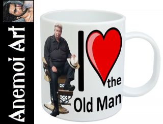 OLD MAN PAWN STARS heart Gold and Silver cup mug Secret Santa 