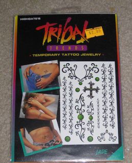 Tribal Trends Temporary Tattoo Jewelry Jade