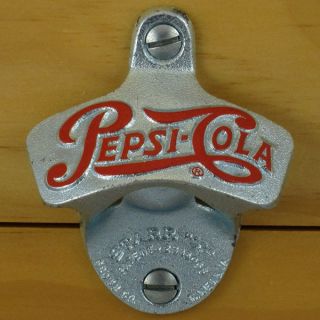 PEPSI Cola Starr X Wall Mount Bottle Opener NEW