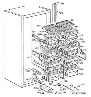 ge refrigerator parts in Parts & Accessories