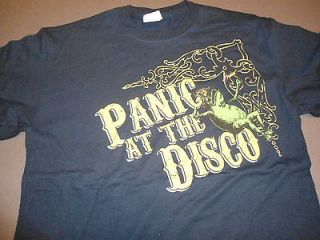PANIC AT THE DISCO King Frog T shirt **NEW music band concert tour