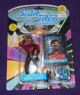 Star Trek TNG next generation Geordi LaForge JG red shirtt uniform moc