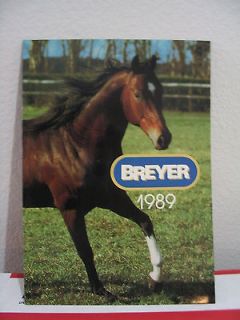 1989 Large Breyer Dealer Catalog with Horses Livestock Cows Wildlife 