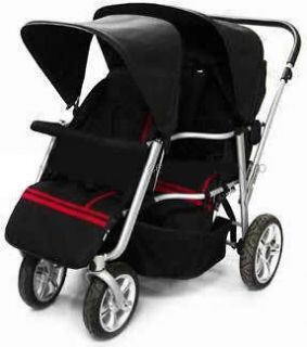 Newly Designed Triple Triplet Baby Jogger Stroller Infant Roller 