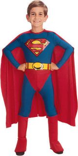   Superman Classic Child Boys Halloween Costume Size Plus Large XL Extra