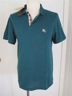 Burberry Brit Forest Green Polo Shirt All Sizes