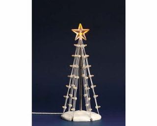 Lemax Village Collection Lighted Silhouette Tree Clear 6 inch # 74660