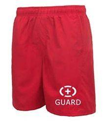 Adoretex Lifeguard Mens Board Short Swimwear New