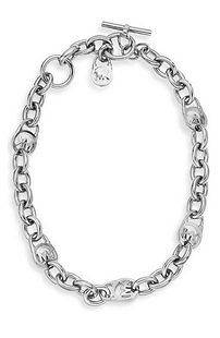 New Michael Kors Silver necklace A10