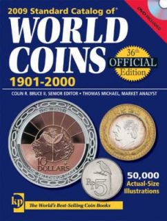   of World Coins 1901 2000 by Colin R. Bruce 2008, Paperback