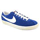 Nike Bruin Vintage 488315 400 Mens Laced Suede Trainers Blue White