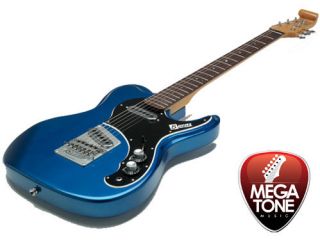New Burns of London Sonic Custom Elite in Midnight Blue   This Guitar 
