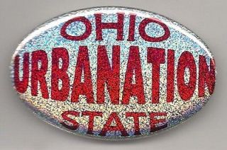 Urban Meyer / Buckeye Nation Ohio State Buckeyes OSU football pinback 