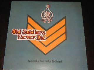 Heads Hands & Feet rare 73 U.K 1st press LP Old Soldiers  mint 