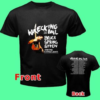 BRUCE SPRINGSTEEN WRECKING BALL TOUR Date 2012 NWT Tee T  Shirt S M L 