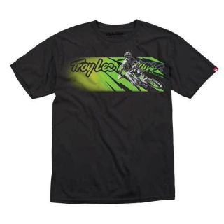 Troy Lee Designs TLD Troy Brosnan Downhill MTB Smoke Basic Tee T Shirt 