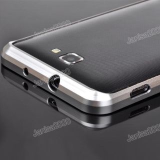 Luxury Metal Aluminum Frame Bumper Case Cover F Samsung Galaxy Note 
