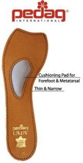 Pedag LADY Leather 3/4 Metatarsal Pad Support Insole