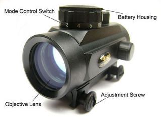 Red/Green Dot BSA 30mm tactical rifle pistol Scope sight 20mm Weaver 