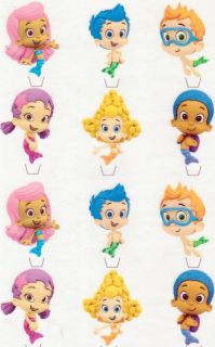 bubble guppies cupcake toppers