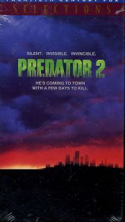 PREDATOR 2 Gary Busey NEW / SEALED Danny Glover VHS Ruben Blades 1990