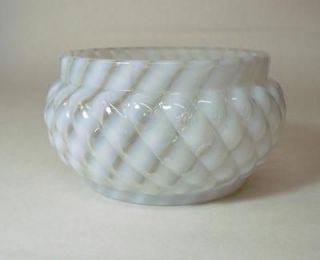 opalescent antique eapg glass powder dresser jar reverse swirl * free 
