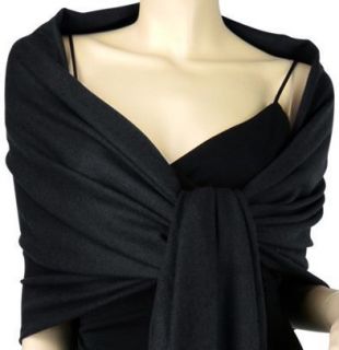 New Solid Pashmina Silk Cashmere Shawl Scarf Stole Wrap Christmas Sale